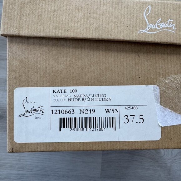 Christian Louboutin Women’s Nappa So Kate 100 Pumps - Picture 7 of 7